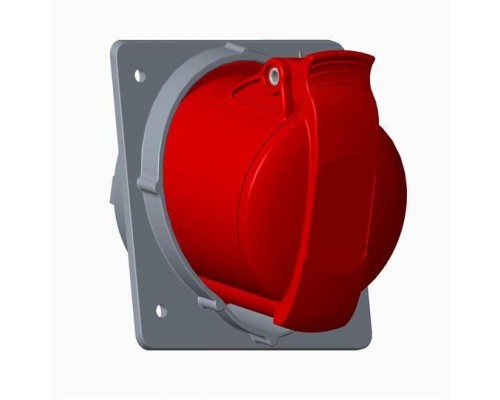 Розетка СП 32А 220В 2P+E IP44 панельн. угл. ABB 2CMA170027R1000