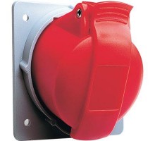 Розетка СП 32А 380В 3P+E IP44 панельн. угл. ABB 2CMA170035R1000