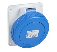 Розетка СП 63А 3PT 200-250В угловая винт. IP67 SchE 81279