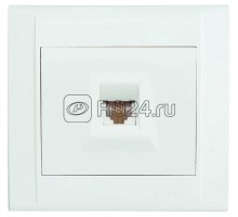 Розетка СП Defne 16А IP20 TF ЕВРО бел. Makel 42001014