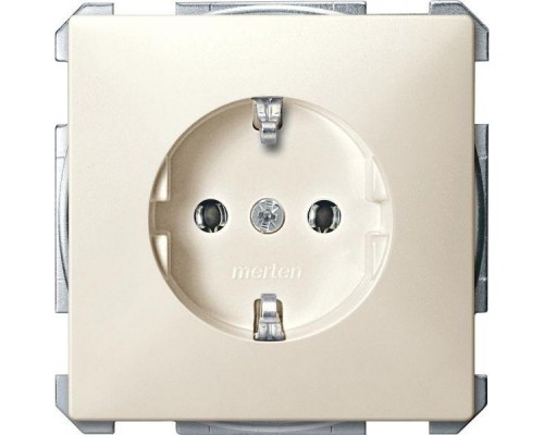 Розетка СП Merten Schuko беж. SchE MTN2401-4044