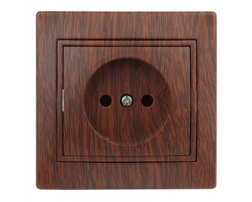 Розетка СП Plano 2P 1-201-10 16А-250В IP20 венге Intro Б0030056