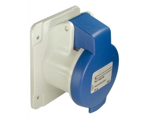 Розетка СП прям. 32А 2P+E 220В винт. клеммы IP44 SchE PKF32G423