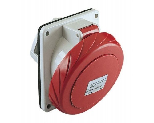 Розетка СП угл. 125А 380В 3P+E винт. клеммы IP67 SchE 81294