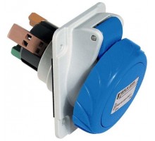Розетка СП угл. 16А 220В 2P+E быстр. соед. IP67 SchE PKY16F723