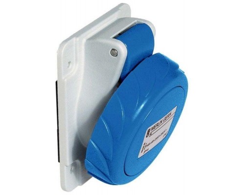 Розетка СП угл. 32А 220В 2P+E винт. клеммы IP67 SchE PKF32F723