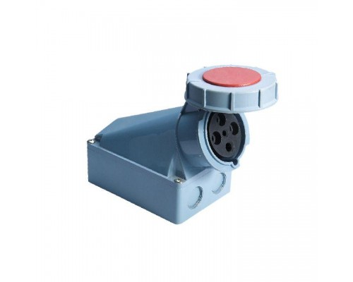 Розетка стационарная наружная 1342 3Р+РЕ 63А 380В IP67 PROxima EKF ps-1342-63-380