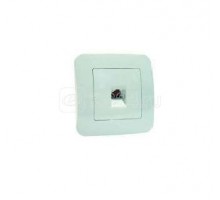 Розетка телефонная СП Lillium N бел. MAKEL 55014