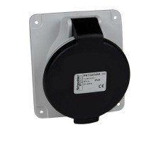 Розетка угловая 32А5P 500В 7H быстр. IP44 SchE PKY32F445