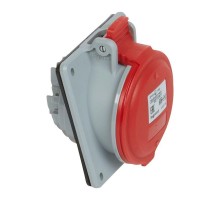 Розетка встраиваемая 16А 380В 3К+Н+З IP44 Leg 090164