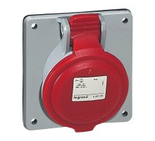 Розетка встраиваемая 32А 380В 3К+Н+З IP44 Leg 555289