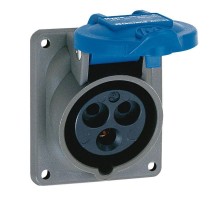 Розетка встраиваемая Hypra 16А 230В 2К+3 IP44 Leg 052022