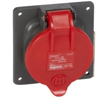 Розетка встраиваемая Hypra 16А 400В 3К+Н+З IP44 Leg 052220