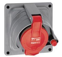 Розетка встраиваемая Hypra 32А 400В 3K+3 IP44 Leg 052903