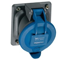 Розетка встраиваемая Hypra 63А 230В 2К+3 IP44 Leg 053622