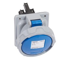 Розетка встроенная 63А 2К+З 230В IP67 Leg 555584