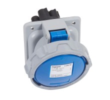 Розетка встроенная 63А 3К+Н+З 230В IP67 Leg 555586