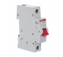 Рубильник 1п SHD201/40 рычаг красн. ABB 2CDD271111R0040