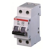 Рубильник 2п E202g 100А рычаг сер. ABB 2CDE282001R1100