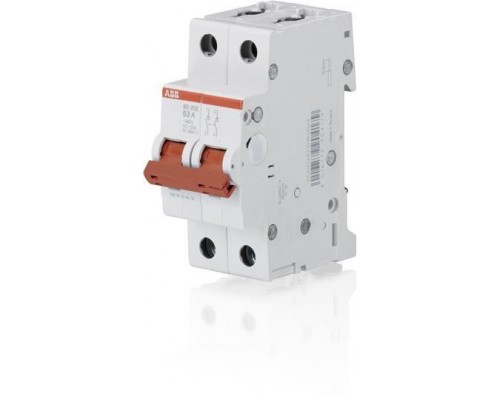 Рубильник 2п SD202/40 рычаг красн. ABB 2CDD282101R0040