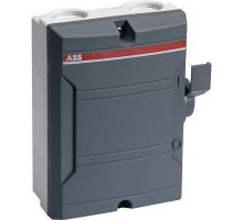 Рубильник 3п BW340 TPN 40А в боксе упр. сбоку IP65 ABB 2CMA142408R1000
