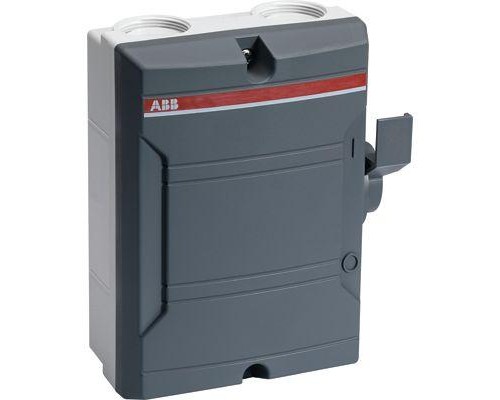 Рубильник 3п BW340 TPN 40А в боксе упр. сбоку IP65 ABB 2CMA142408R1000