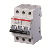 Рубильник 3п E203g 100А рычаг сер. ABB 2CDE283001R1100
