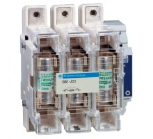Рубильник 3п GS1 100А с предохранителем 22х58 SchE GS1JD3