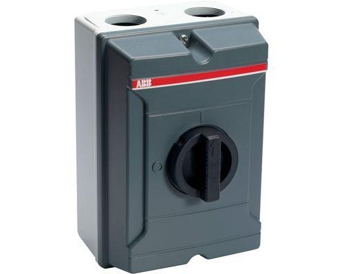 Рубильник 3п KSE3100 TPN 100А в боксе фронт. упр. алюм. ABB 2CMA144585R1000