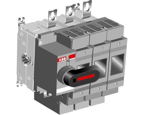 Рубильник 3п OS400D03K до 400А с прямой ручкой ABB 1SCA022779R5410
