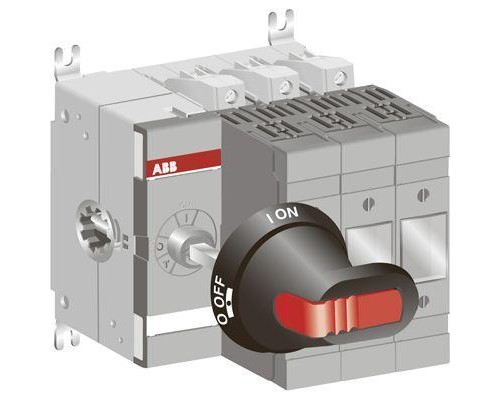 Рубильник 3п OS63GD03 без ручки под предохранители DIN-000 ABB 1SCA115206R1001