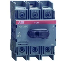 Рубильник 3п OT125F3 125А (125А AC23) ABB 1SCA105033R1001