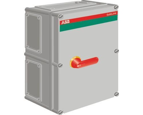 Рубильник 3п OT400DFCC3A 400А(АС23А) 2НО+1НЗ доп. конт. в боксе ABB 1SCA022278R3120