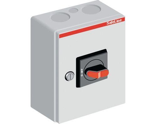 Рубильник 3п OTL32B3M 32А 4х25.5+ 2х16.5 в боксе ABB 1SCA022562R3630
