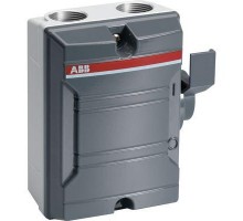 Рубильник 4п KSE425 TPSN 25А в боксе упр. сбоку алюм. ABB 2CMA142413R1000