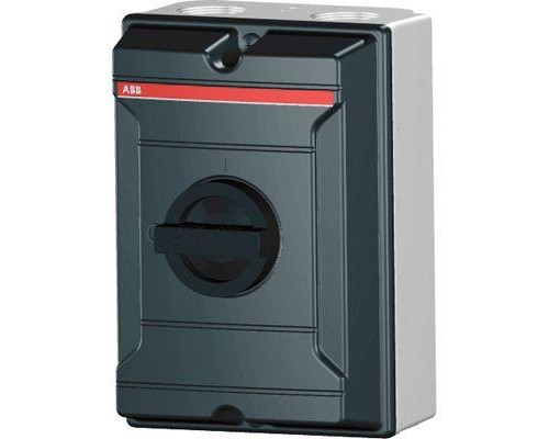 Рубильник 4п KSE463 TPSN 63А в боксе фронт. упр. алюм. ABB 2CMA144582R1000