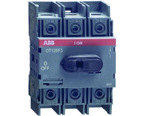 Рубильник 4п OT100F4N2 до 100А ABB 1SCA105018R1001