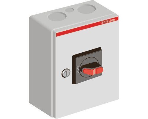 Рубильник 4п OTR25B4M 25А 4х25.5+ 2х16.5 в боксе ABB 1SCA022568R1240