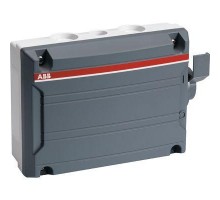 Рубильник 6п BW625TPN 25А в боксе упр. сбоку IP65 ABB 2CMA142406R1000