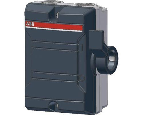 Рубильник 6п BWS616 TPN 16А в боксе с доп. конт. IP65 ABB 2CMA142419R1000