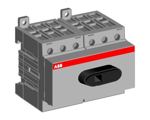 Рубильник 6п OT16F6 16А на DIN-рейку или монтаж. плату без ручки ABB 1SCA104834R1001
