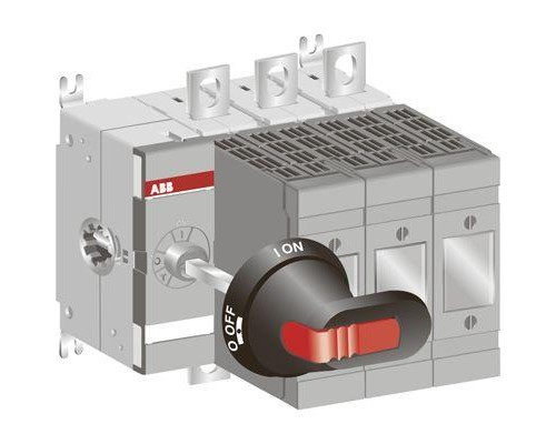 Рубильник OS160GD03 без ручки под предохранители DIN-00 ABB 1SCA114221R1001
