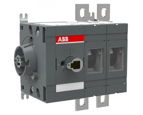 Рубильник OT400ES02 с бок. упр. (рукоятка в комплект не входит) ABB 1SCA116377R1001