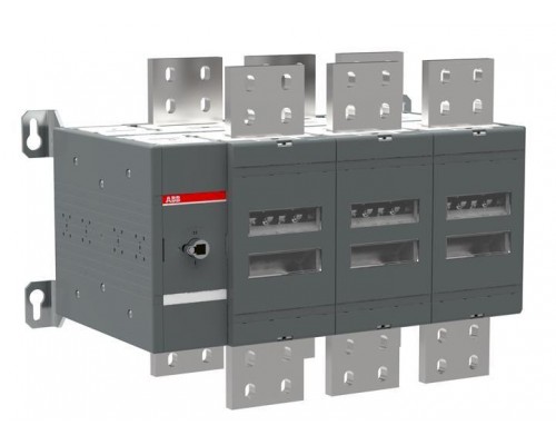 Рубильник реверсивный 3п OT3200E03C 3200А без ручки упр. и переходника ABB 1SCA129152R1001