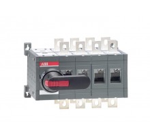 Рубильник реверсивный 4п OT315E04CP 315А с ручкой и переходником ABB 1SCA022775R7150