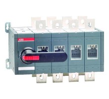 Рубильник реверсивный 4п OT400E04C 400А без ручки упр. ABB 1SCA022771R1750