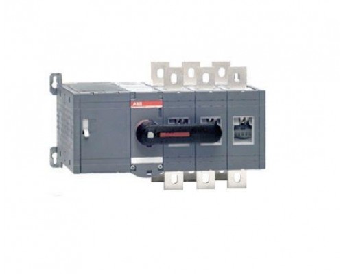 Рубильник реверсивный 4п OTM630E4CM110V 630А с мотор. приводом 110В AC/DC ABB 1SCA022873R1810