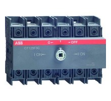 Рубильник реверсивный OT100F3C 100А (80А AC23) ABB 1SCA105008R1001