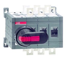 Рубильник реверсивный OT200E03CLP с ручкой переключение без разрыва тока ABB 1SCA108522R1001