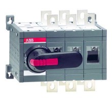 Рубильник реверсивный OT315E03CLP с ручкой переключение без разрыва тока ABB 1SCA108630R1001